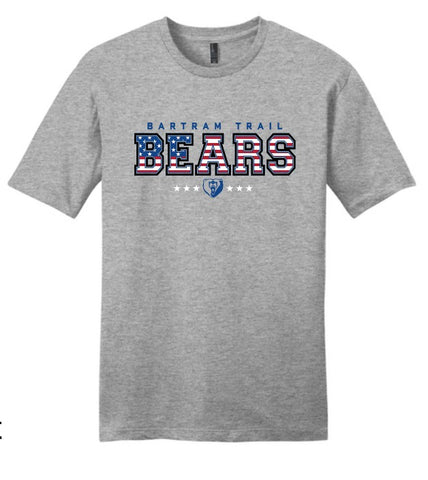 SHIRT- BEARS - USA FLAG TEE  (YOUTH)