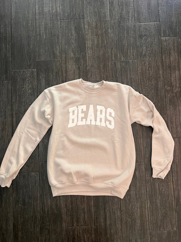 B16 - BEARS Putty Crewneck