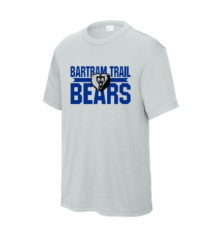 SHIRT- Youth - Bartram Trail BEARS -Grey