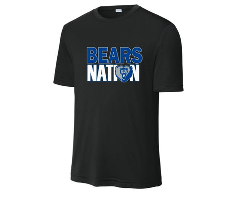 SHIRT- BEARS NATION -BLACK